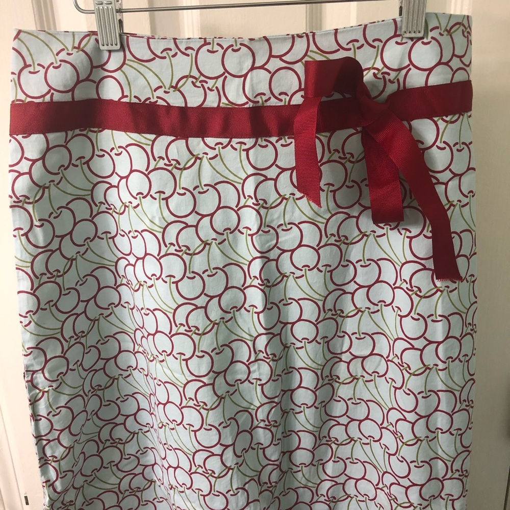 Xtrodinary graphic blue cherry print skirt - Picture 3 of 5